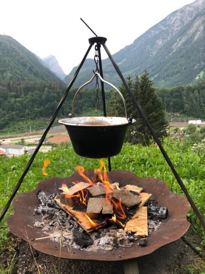 Ferienwohnung Im Nationalpark Gesaeuse Hieflau Buitenkant foto